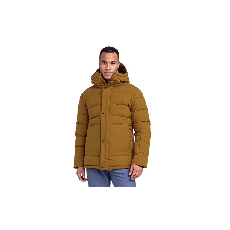 Schöffel Winter Jacket Eastcliff (waterproof and windproof) brown Men